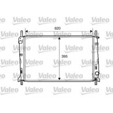 734303 VALEO Радиатор, охлаждение двигателя
