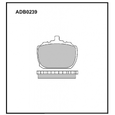 ADB0239 Allied Nippon Тормозные колодки