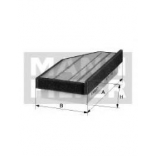 C 2243/1 MANN-FILTER Воздушный фильтр