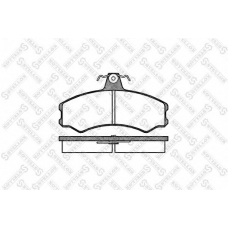 154 002-SX STELLOX Комплект тормозных колодок, дисковый тормоз