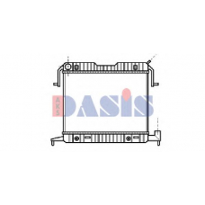 150400N AKS DASIS Радиатор, охлаждение двигателя