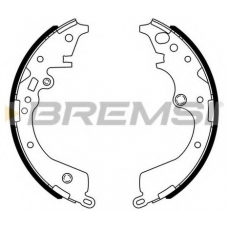 GF0972 BREMSI Комплект тормозных колодок