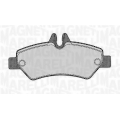 363916060300 MAGNETI MARELLI Комплект тормозных колодок, дисковый тормоз