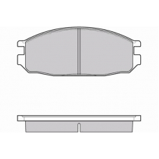 12-1069 E.T.F. Комплект тормозных колодок, дисковый тормоз