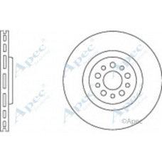 DSK2584 APEC Тормозной диск