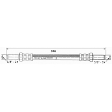 FBH6383 FIRST LINE Тормозной шланг