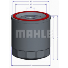 OC 894 MAHLE Масляный фильтр