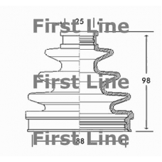 FCB2345 FIRST LINE Пыльник, приводной вал