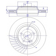 142.276 CAR Тормозной диск
