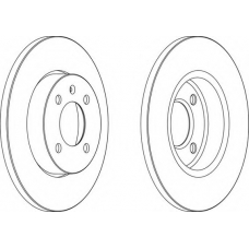 WGR0205-1 WAGNER LOCKHEED Тормозной диск