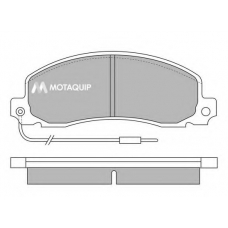 LVXL442 MOTAQUIP Комплект тормозных колодок, дисковый тормоз