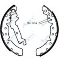 SHU611 APEC Тормозные колодки