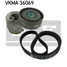 VKMA 36069 SKF Поликлиновой ременный комплект