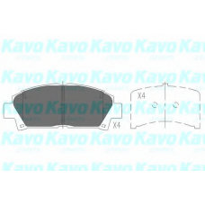KBP-9110 KAVO PARTS Комплект тормозных колодок, дисковый тормоз