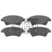 16477 FEBI Комплект тормозных колодок, дисковый тормоз