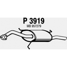 P3919 FENNO Глушитель выхлопных газов конечный