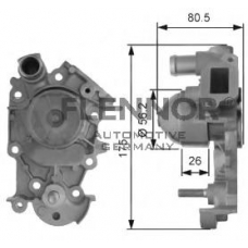 FWP70032 FLENNOR Водяной насос