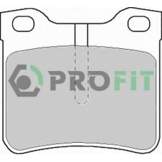 5000-1044 PROFIT Комплект тормозных колодок, дисковый тормоз