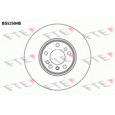 BS5250HB FTE Тормозной диск