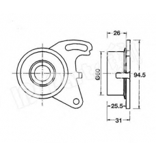 ITB-6505 IPS Parts Устройство для натяжения ремня, ремень грм