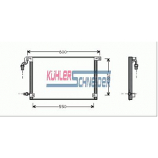 1523601 KUHLER SCHNEIDER Конденсатор, кондиционер