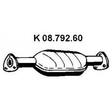 08.792.60 EBERSPACHER Катализатор; катализатор для переоборудования