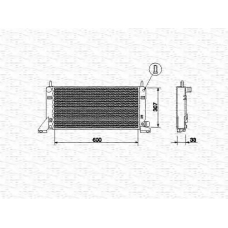 350213464000 MAGNETI MARELLI Радиатор, охлаждение двигателя