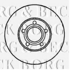 BBD4220 BORG & BECK Тормозной диск