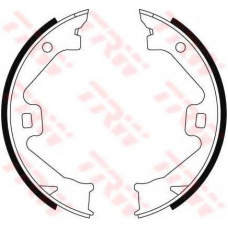 GS8469 TRW Комплект тормозных колодок, стояночная тормозная с