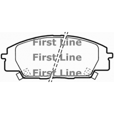 FBP3371 FIRST LINE Комплект тормозных колодок, дисковый тормоз