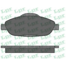 05P1471 LPR Комплект тормозных колодок, дисковый тормоз