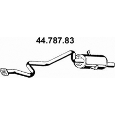 44.787.83 EBERSPACHER Глушитель выхлопных газов конечный