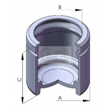 150566-C ERT Поршень, корпус скобы тормоза