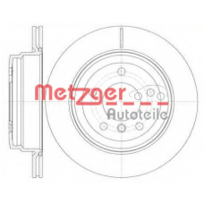 6977.10 METZGER Тормозной диск