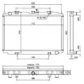52070 NRF Радиатор, охлаждение двигателя