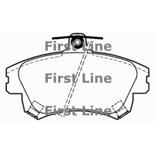 FBP3264 FIRST LINE Комплект тормозных колодок, дисковый тормоз
