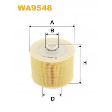 WA9548 WIX Воздушный фильтр