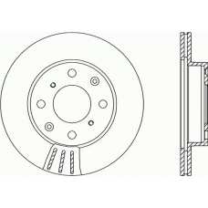 BDR1203.20 OPEN PARTS Тормозной диск