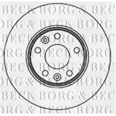 BBD5163 BORG & BECK Тормозной диск