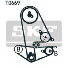 VKMA 93013 SKF Комплект ремня грм