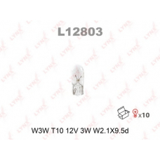 L12803 LYNX L12803 w3w t10 12v3ww2.1x9.5d лампа автомоб. lynx