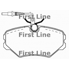 FBP1204 FIRST LINE Комплект тормозных колодок, дисковый тормоз