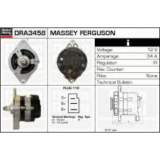 DRA3458 DELCO REMY Генератор