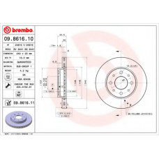 24815 V AP Тормозной диск