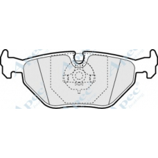 PAD590 APEC Комплект тормозных колодок, дисковый тормоз