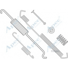 KIT801 APEC Комплектующие, тормозная колодка