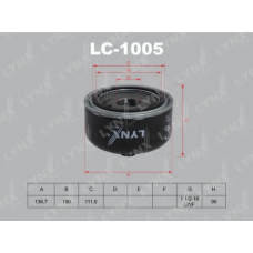 LC-1005 LYNX Фильтр масляный