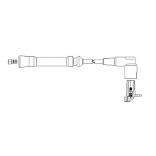 654/50 BREMI Провод зажигания