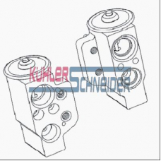 8509801 KUHLER SCHNEIDER Расширительный клапан, кондиционер