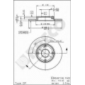 BS 7494 BRECO Тормозной диск